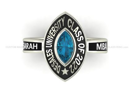 marquise class ring