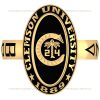 Custom Clemson Class Ring featuring iconic 'C,' Palmetto tree, and engravings, crafted with precision from premium gold color alloy.